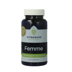 Vitakruid Femme Hormoonsupport oa Maca & Saffraan 90.00 Tabletten