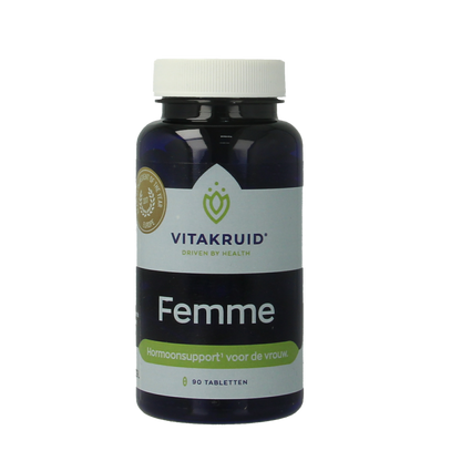 Vitakruid Femme Hormoonsupport oa Maca & Saffraan 90.00 Tabletten