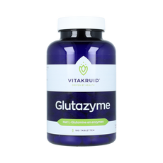 Vitakruid Glutazyme oa Spijsverteringsenzymen en L-Glutamine 180.00 Tabletten