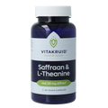 Vitakruid Saffraan 28mg (Affron) & L-Theanine 90 Vegetarische capsules