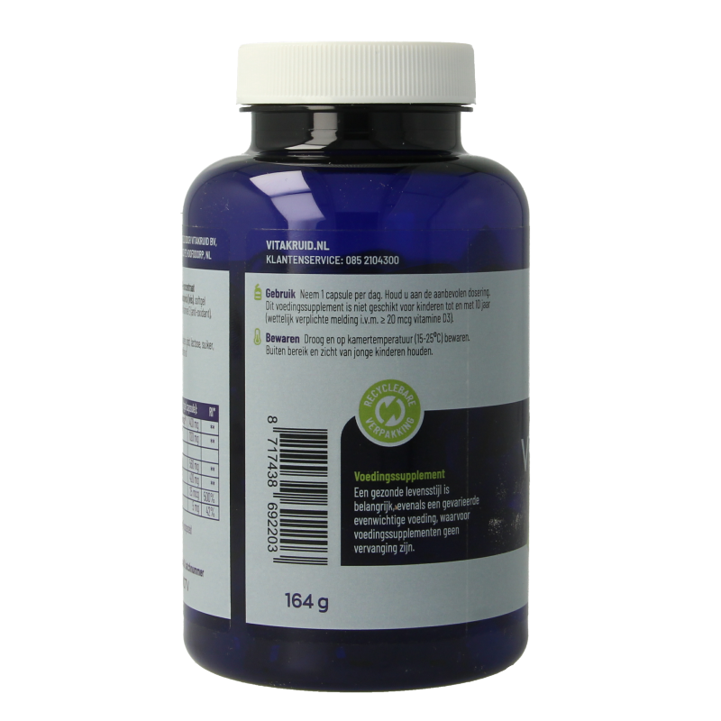 Vitakruid Visolie 1400 TG Triglyceriden met D3 90 Softgels