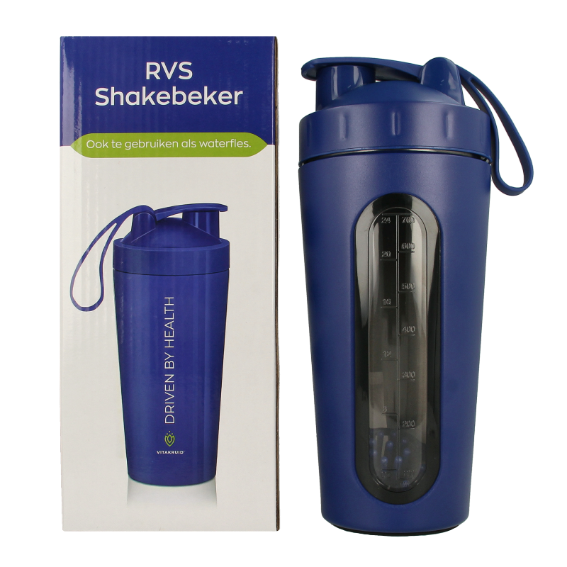 Vitakruid RVS Shakebeker 700ml 1 Stuks