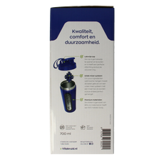 Vitakruid RVS Shakebeker 700ml 1.00 Stuks