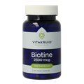 Vitakruid Biotine 2500 mcg voor Huid, Haar & Nagels 90 Vegetarische capsules
