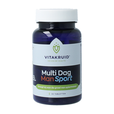 Vitakruid Multi Dag Man Sport 30.00 Tabletten
