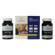 Vitakruid Multi dag & nacht vrouw 50+ 2 x 30 tabletten 60 Tabletten
