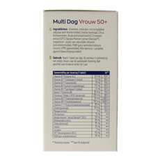 Vitakruid Multi dag & nacht vrouw 50+ 2 x 30 tabletten 60 Tabletten