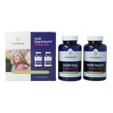 Vitakruid Multi Dag & Nacht Vrouw 50+ 2 x 90 180 Tabletten