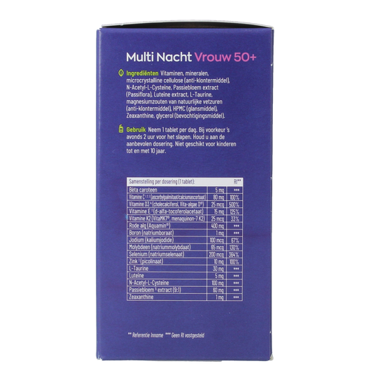 Vitakruid Multi Dag & Nacht Vrouw 50+ 2 x 90 180.00 Tabletten
