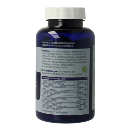 Vitakruid SlaapComplex oa Valeriaan Magnesium Bisglycinaat 90.00 Tabletten