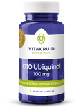 Vitakruid Co-enzym Q10 Ubiquinol actieve vorm Kaneka 100 mg 90.00 Vegetarische capsules