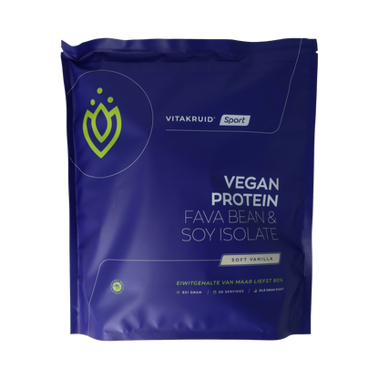 Vitakruid Vegan protein fava beans soft vanilla 921.00 Gram