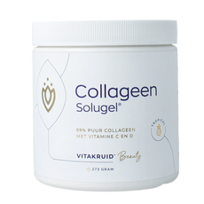 Vitakruid Collageen Solugel poeder met vitamine C & D Tropic 273.00 Gram