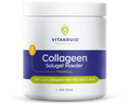 Vitakruid Collageen Solugel poeder met vitamine C & D Tropic 250 Gram