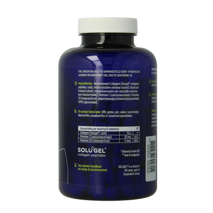 Vitakruid Collageen solugel tabletten met vitamine C en D 150.00 Tabletten