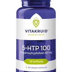 Vitakruid 5-HTP 100mg 90.00 Vegetarische capsules
