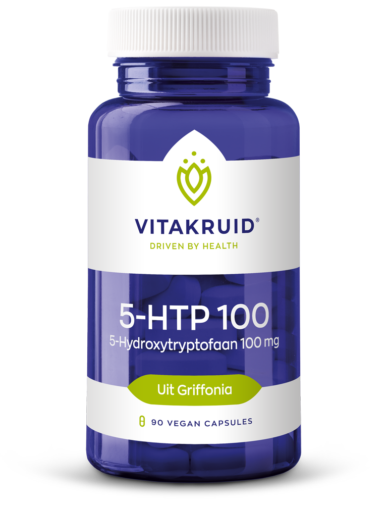 Vitakruid 5-HTP 100mg 90 Vegetarische capsules