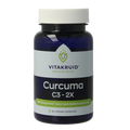 Vitakruid Curcuma C3-2X (95%  curcuminoiden) met Bioperine 30 Vegetarische capsules