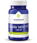 Vitakruid Visolie 1400 TG Triglyceriden met D3 30 Softgels