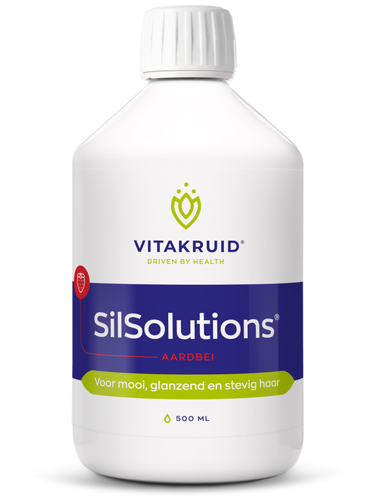 Vitakruid SilSolutions aardbei 500 500.00 Milliliter
