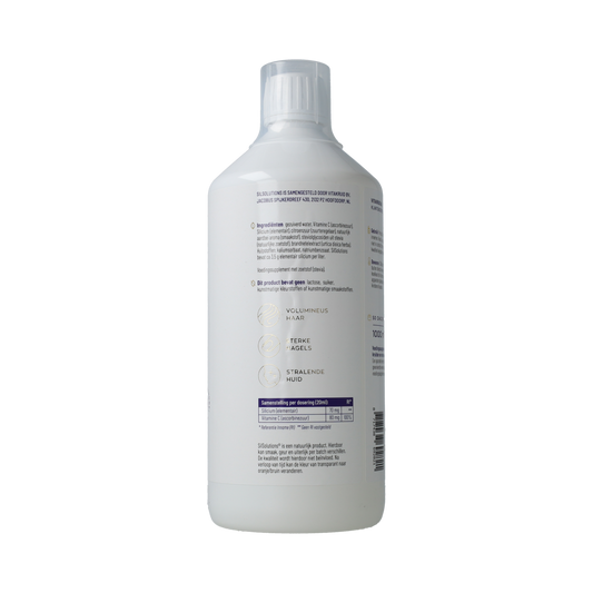 Vitakruid SilSolutions aardbei 1000 1000.00 Milliliter