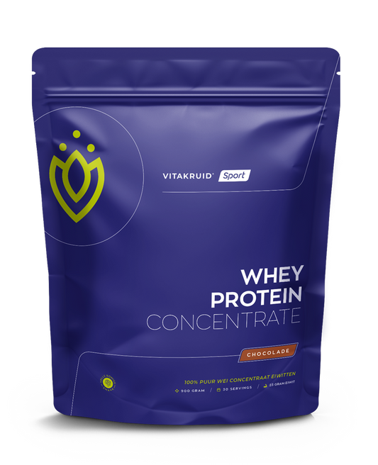 Vitakruid Whey protein concentrate  chocolade 900 Gram