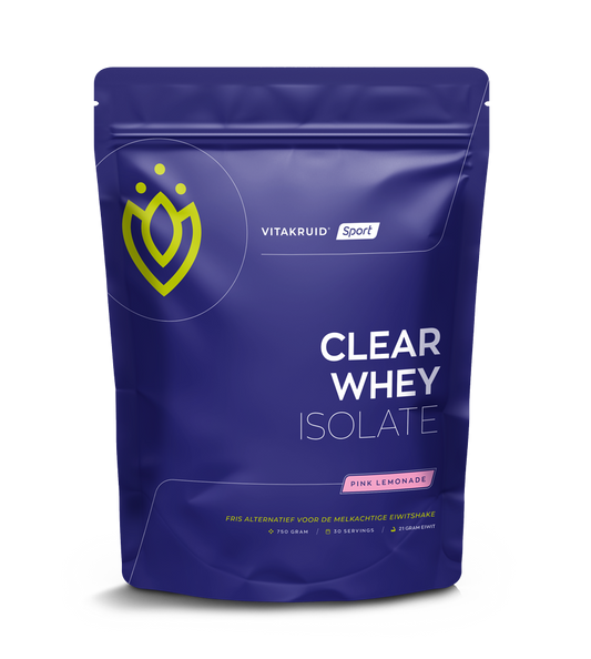 Vitakruid Clear whey isolate pink lemonade 750 Gram