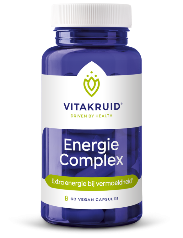 Vitakruid EnergieComplex o.a. groene thee 750 en ginseng 200 60 Vegetarische capsules