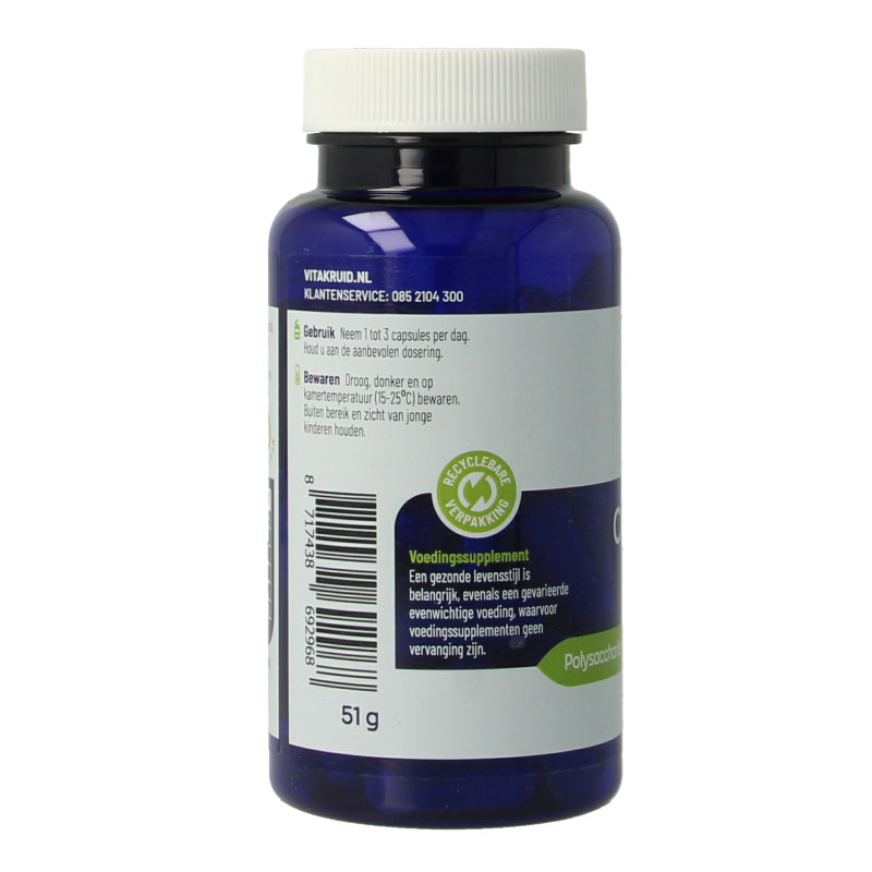 Vitakruid Cordyceps CPA3 mycelium extract 12:1 60 Vegetarische capsules