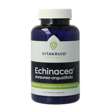 Vitakruid Echinacea 600 purpurea (4%) angustifolia (6%, 4%) 90.00 Vegetarische capsules