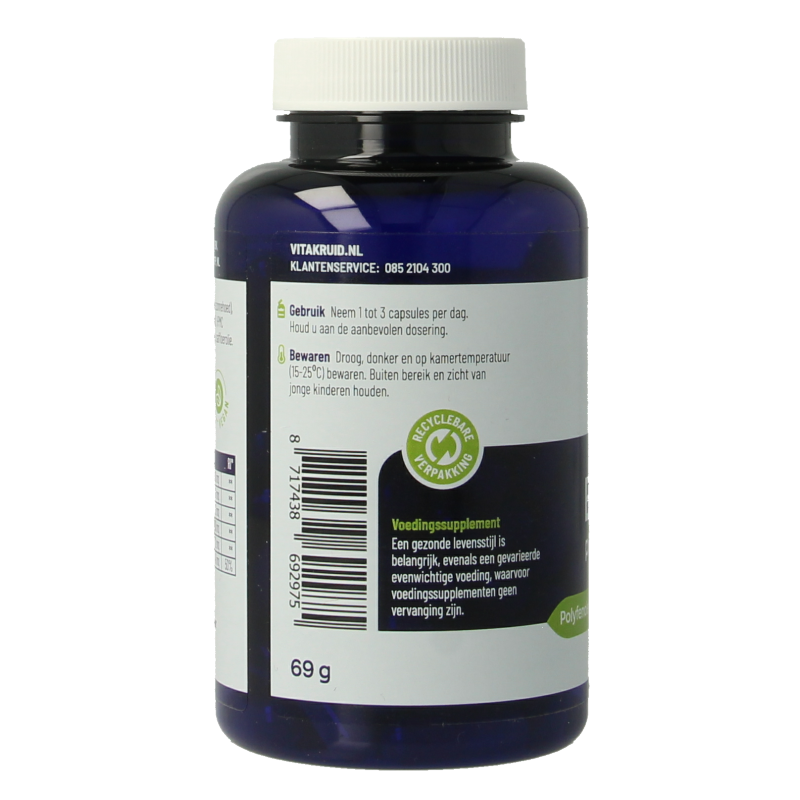 Vitakruid Echinacea 600 purpurea (4%) angustifolia (6%, 4%) 90 Vegetarische capsules