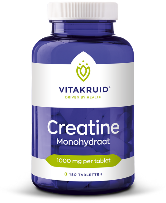 Vitakruid Creatine monohydraat 1000mg 180 Tabletten