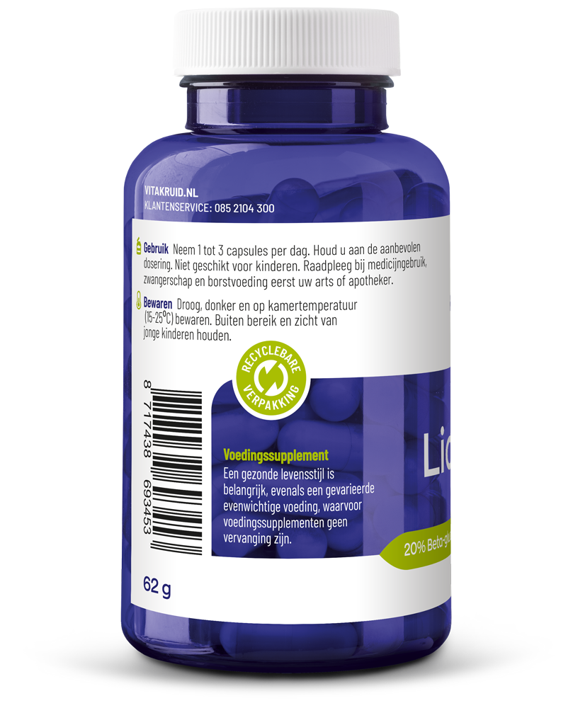Vitakruid Lions mane 90 Vegetarische capsules