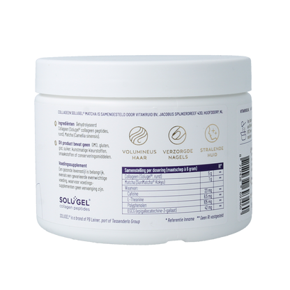 Vitakruid Matcha collageen met sunmatcha & solugel 150.00 Gram