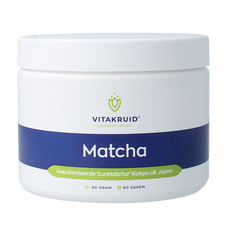 Vitakruid Matcha premium sunmatcha kokyu uit Japan 90 Gram