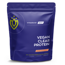Vitakruid Vegan clear protein mango grapefruit 750 Gram