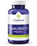 Vitakruid Visolie 1800 TG mama triglyceriden met D3 90 Softgels
