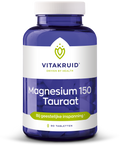 Vitakruid Magnesium 150 Tauraat met vitamine B6 (P-5-P) 90 Tabletten