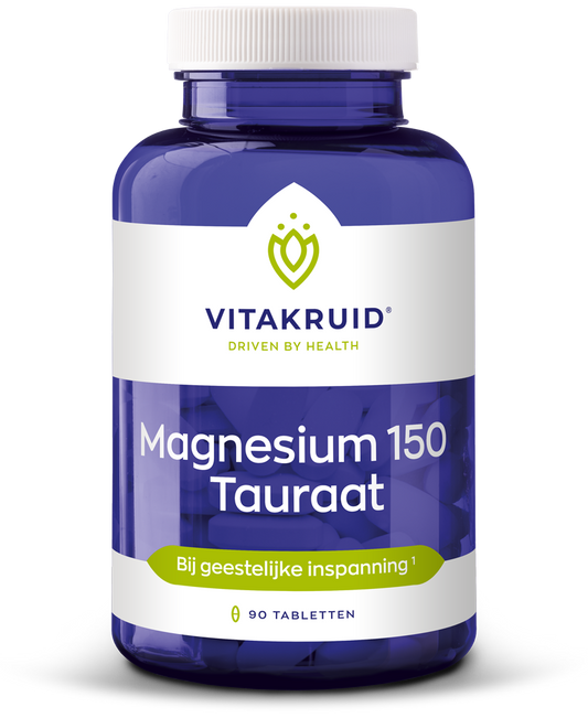 Vitakruid Magnesium 150 tauraat 90 Tabletten