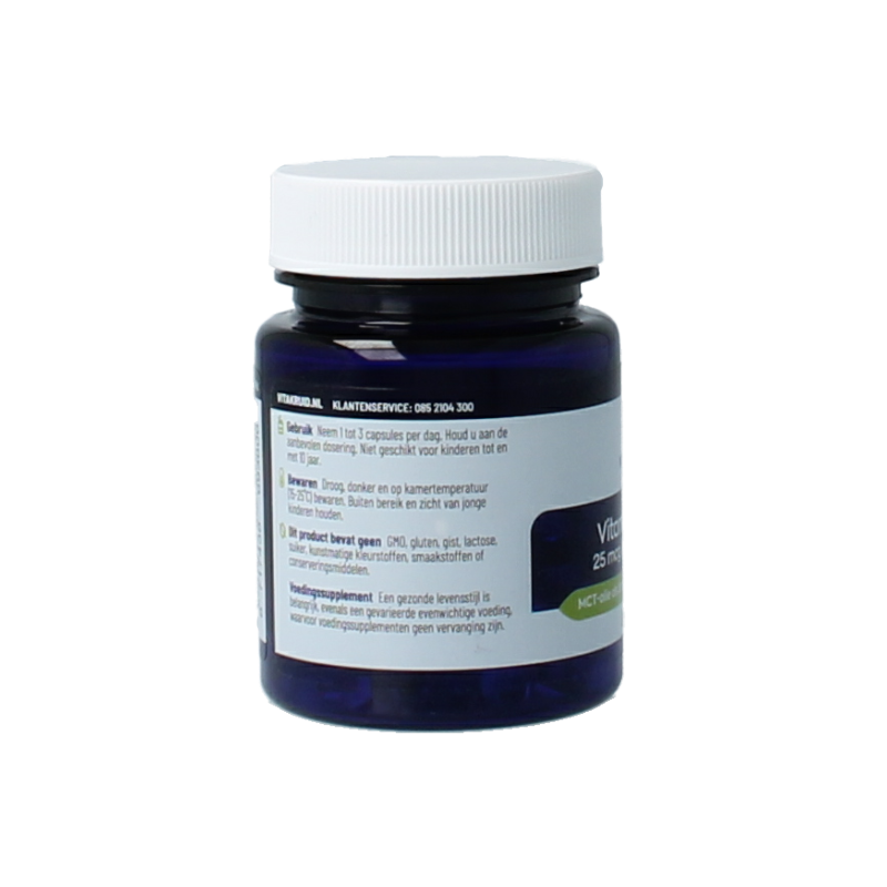 Vitakruid Vitamine D3 & K2 in MCT-olie voor verhoogde opname 90 Softgels