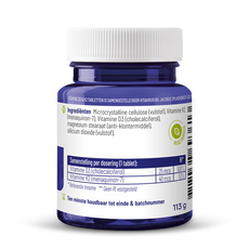 Vitakruid Vitamine D3 25mcg & K2 40mcg (menaq7) 90 Tabletten