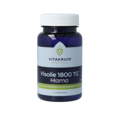 Vitakruid Visolie 1800 TG mama 30.00 Softgels