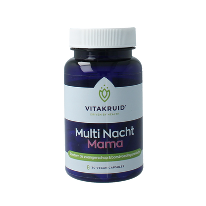 Vitakruid Multi nacht mama vegan 30.00 Vegetarische capsules