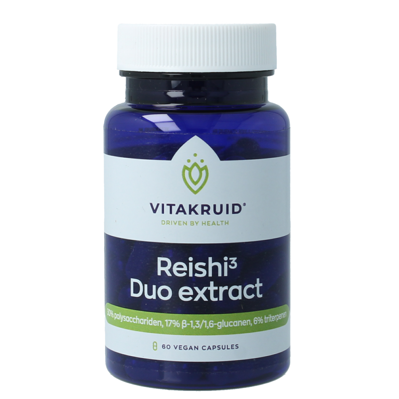Vitakruid Reishi3 duo extract 60 Vegetarische capsules