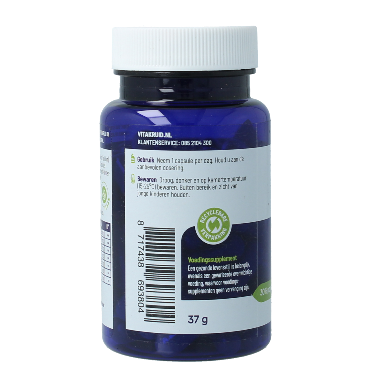 Vitakruid Reishi3 duo extract 60.00 Vegetarische capsules
