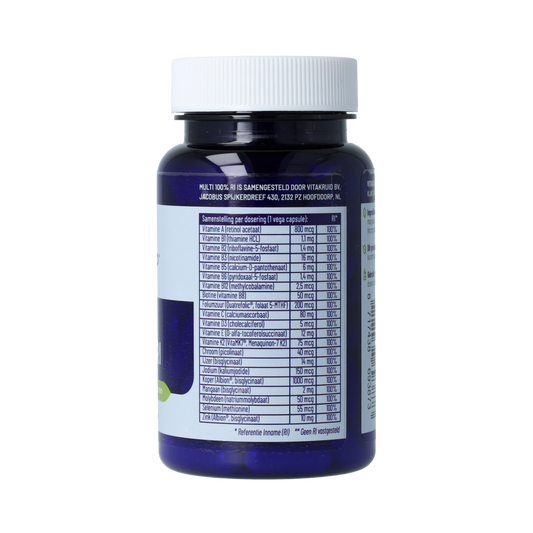 Vitakruid Multi 100% RI met goed opneembare vormen 90.00 Vegetarische capsules