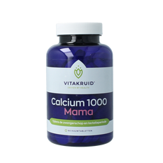 Vitakruid Calcium 1000 Mama zwangerschap & lactatieperiode 90.00 Tabletten