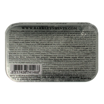 Barkleys Classic mints aniseed 50.00 Gram