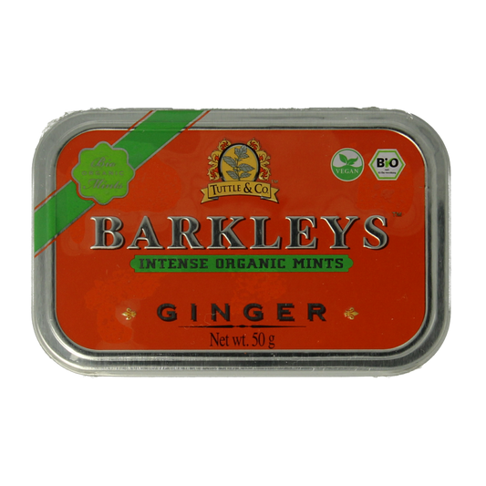 Barkleys Classic mints ginger 50 Gram