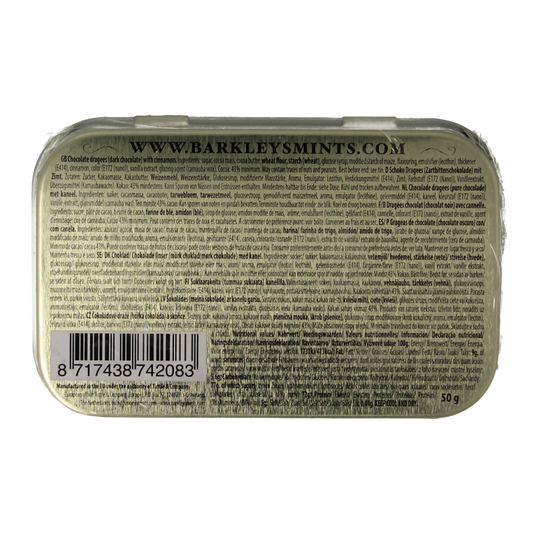 Barkleys Chocolate mints cinnamon 50 Gram